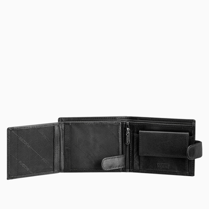 Portfel męski skórzany PUCCINI ROME CR2307 1 Czarny