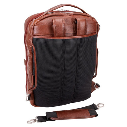 Torba / Plecak na laptop 17" McKLEIN East Side Brązowa