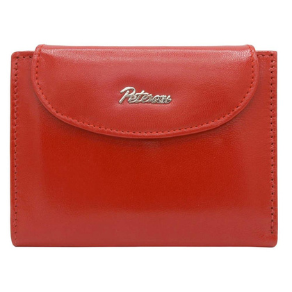 Elegancki portfel damski ze skóry naturalnej