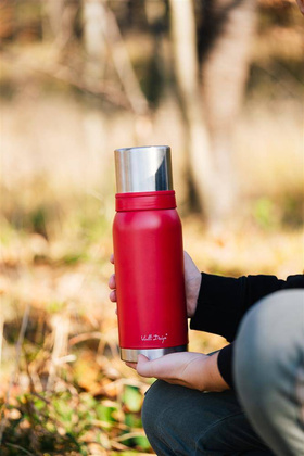 Termos turystyczny 1l FUORI czerwony 8531