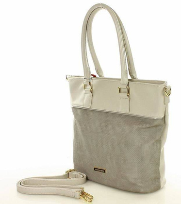 MONNARI Funkcjonalna torba shopper szary - min. zamówienie 20 / 50 / 100 szt.