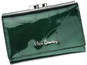 Portfel damski skórzany PIERRE CARDIN 02 LEAF 108 Zielony