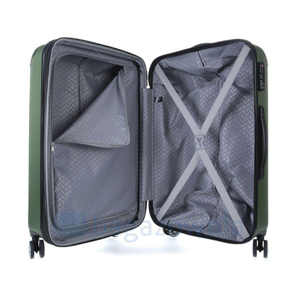 Duża walizka TRAVELITE CITY 73049-80 Zielona