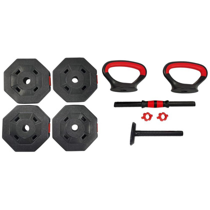 Hantla kompozytowa kettlebell 2w1 10 KG Eb Fit