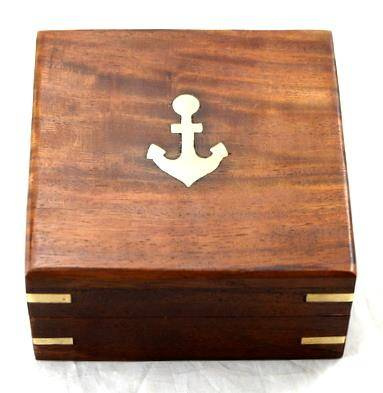 Kompas mosiężny Map Reader w pudełku NC1087