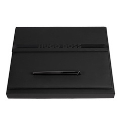 Zestaw upominkowy pióro kulkowe i teczka A4 - HDF309A + HSW3675D