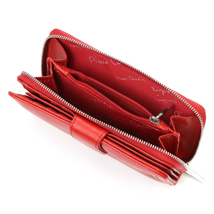 Klasyczny damski skórzany porfel Pierre Cardin