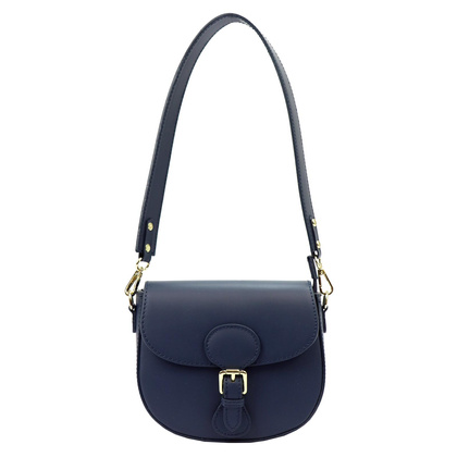 Torebka damska skórzana 19-59 Czerwona