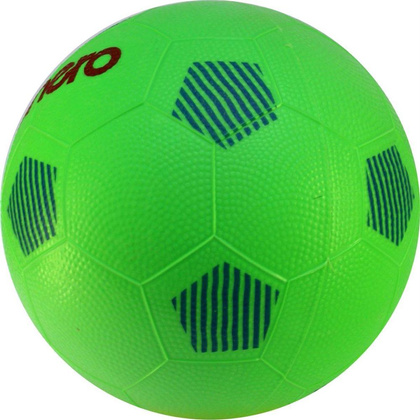 Piłka gumowa nożna 22 cm zielona
