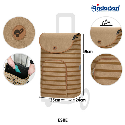 Wózek na zakupy ANDERSEN Royal 166 Eske