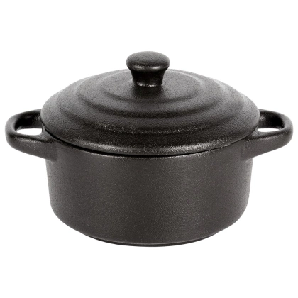 Miseczka do zapiekania porcelanowa z pokrywką 450 ml