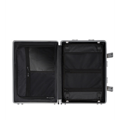 Mała kabinowa walizka PUCCINI PLATINUM AL01C 4 Srebrna