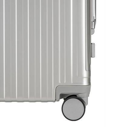 Mała kabinowa walizka PUCCINI PLATINUM AL01C 4 Srebrna
