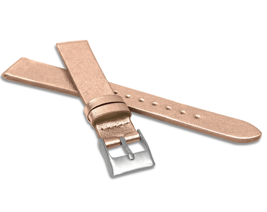 MINET Rose gold pasek z luksusowej skóry Top Grain - 16