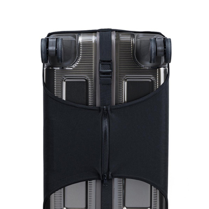 Elastyczny pokrowiec na duża walizkę PUCCINI PBA 1 Czarny