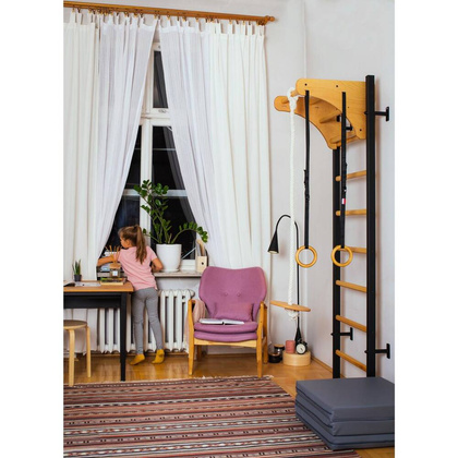 Drewniany drążek do podciągania BenchK PB210B w kolorze dębu