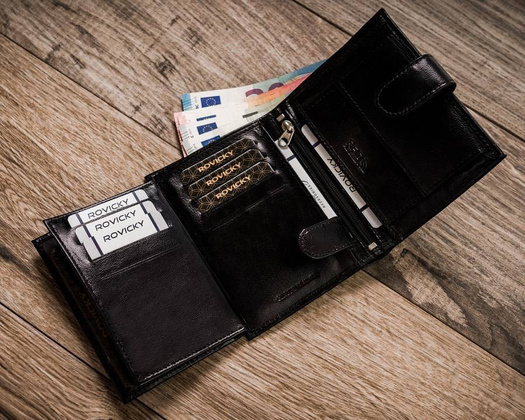 Klasyczny portfel męski na karty