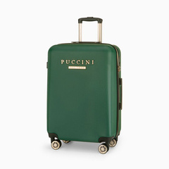 Średnia walizka PUCCINI LOS ANGELES ABS017B 5 Zielona