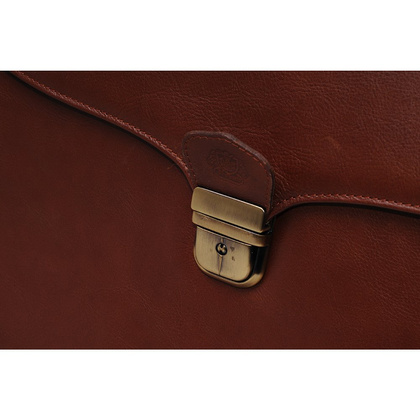 Teczka męska skórzana BELLUCCI T2 Brązowa - min. zamówienie 20 / 50 / 100 szt.