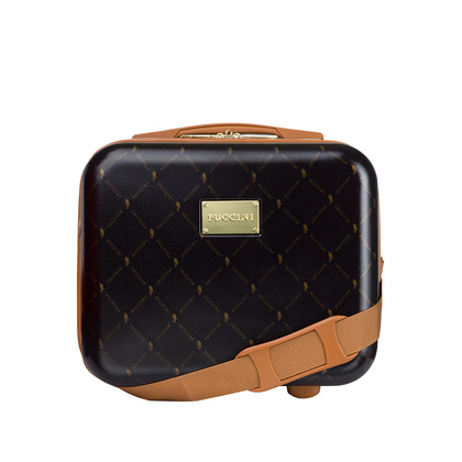 Kufer twardy PUCCINI SAINT TROPEZ ABSQM023 2 Brązowy