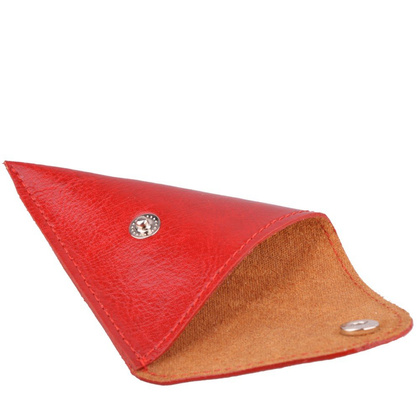 Bilonówka skórzana KEMER BIV Czerwona - min. zamówienie 20 / 50 / 100 szt.