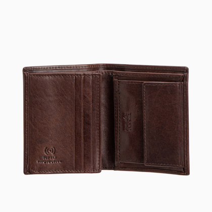 Portfel męski skórzany PUCCINI ROME CR25116 2 Brązowy