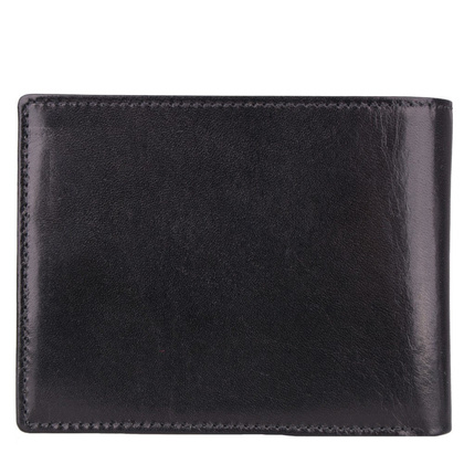 Portfel męski skórzany KEMER M 23 Czarny - min. zamówienie 20 / 50 / 100 szt.