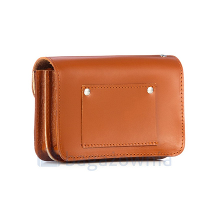 BIG SASZETKA SKÓRZANA DO PASKA KEMER VOOC Vintage P111 BRĄZ