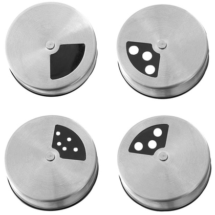 Pojemnik szklany na przyprawy z dozownikiem 100 ml