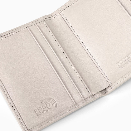 Portfel damski skórzany PUCCINI ZEN ZN9187 6A Beżowy