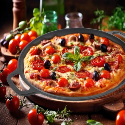 Patelnia żeliwna LITINA 35x42,5 cm