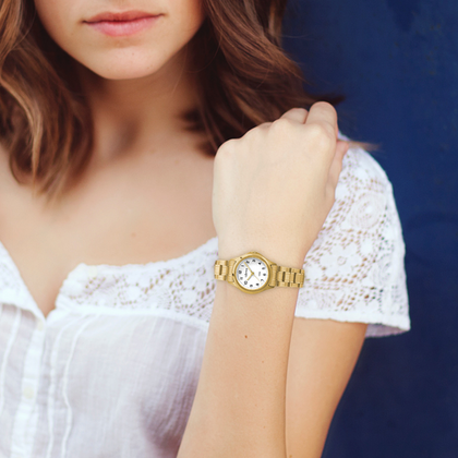 Damski ARENDAL Original Gold z wodoszczelnością 100M