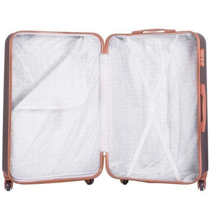 Duża walizka KEMER SOLIER 190 Szara - min. zamówienie 20 / 50 / 100 szt.