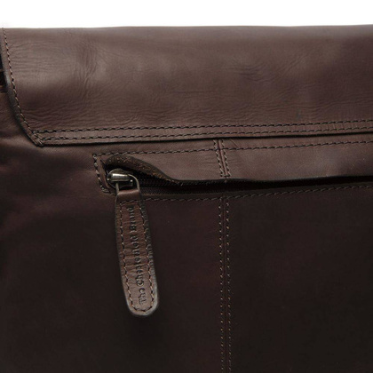 Torba na ramię z miejscem na laptopa 15,4" Brązowa - min. zamówienie 20 / 50 / 100 szt.