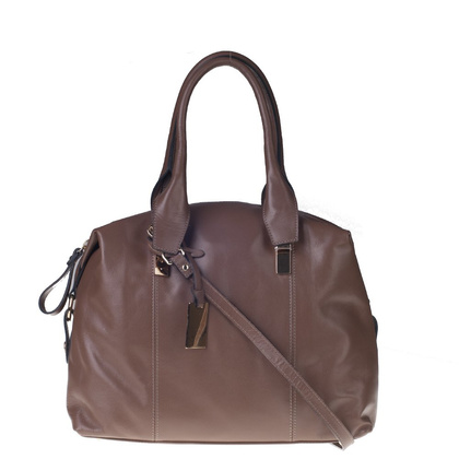 Torebka damska skórzana KEMER 118 Brązowa - min. zamówienie 20 / 50 / 100 szt.