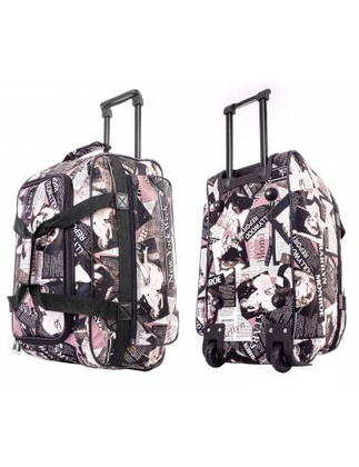 Średnia torba podróżna na kołach PELLUCCI RGL 4007 Monroe