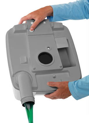 Toaleta turystyczna THETFORD QUBE XG 21L przenośna