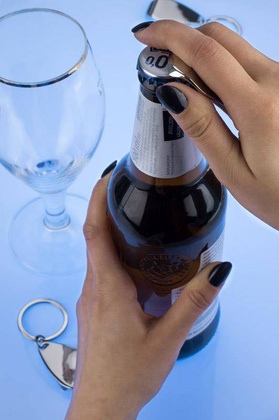 Brelok 2 w 1 APER 17840 Srebrny