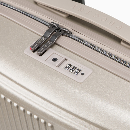Mała kabinowa walizka PUCCINI GENEVA PC033C 6C Szampańska