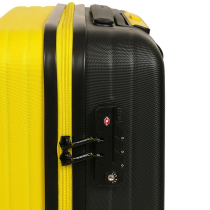 Mała kabinowa walizka NATIONAL GEOGRAPHIC Pulse Żółto Czarna
