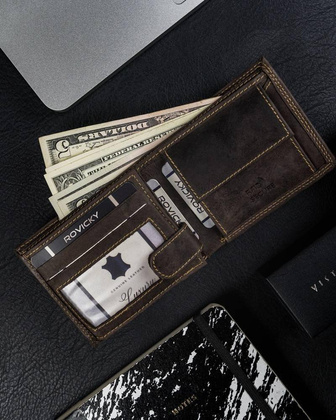 Skórzany portfel dla mężczyzny