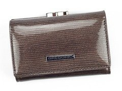 Portfel damski skórzany PELLUCCI LN-117 Popiel