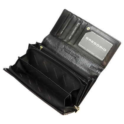 Portfel damski skórzany PELLUCCI IT-106 Czerwony