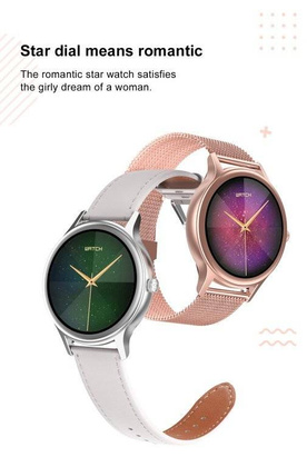 SMARTWATCH PACIFIC 18-2 - BRANSOLETA + PASEK: Rosegold / Biały (zy697b)