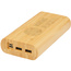 Powerbank Tulda o pojemności 20,000 mAh wykonany z bambusa