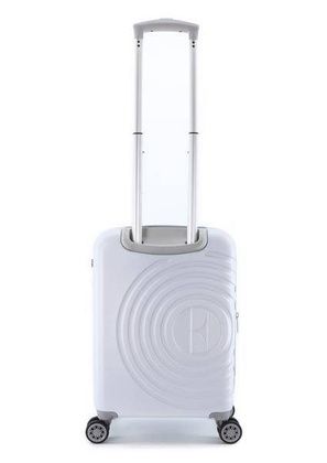 Walizka mała kabinowa ELLE Debossed biała