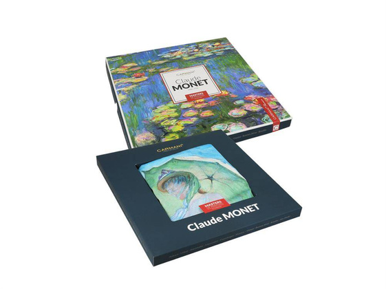 Szal - C. Monet, Kobieta z parasolem (CARMANI)