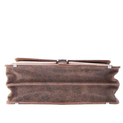 Teczka KEMER VOOC Vintage URBAN ATS167 ciemny brąz