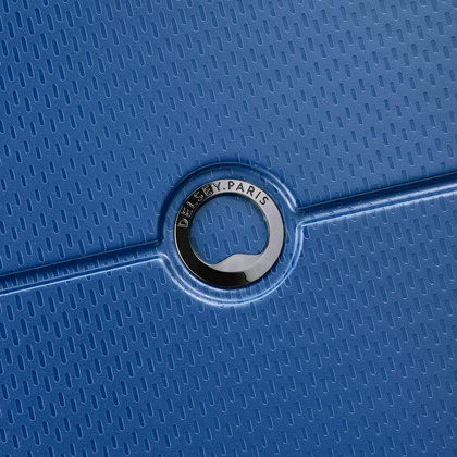 Walizka Delsey Turenne Mała twarda granatowa walizka kabinowa na kółkach 55 cm