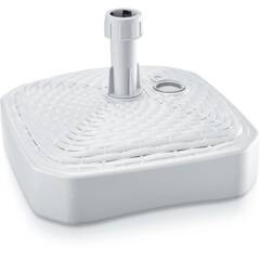 PODSTAWA DO PARASOLA KWADRATOWA UMBRELLA BASE RATAN BIAŁY